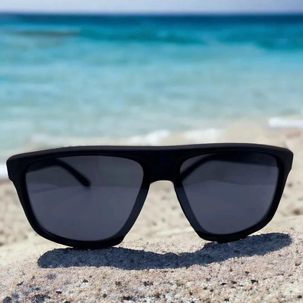 Awesome Sunglasses Black with Gray Lenses